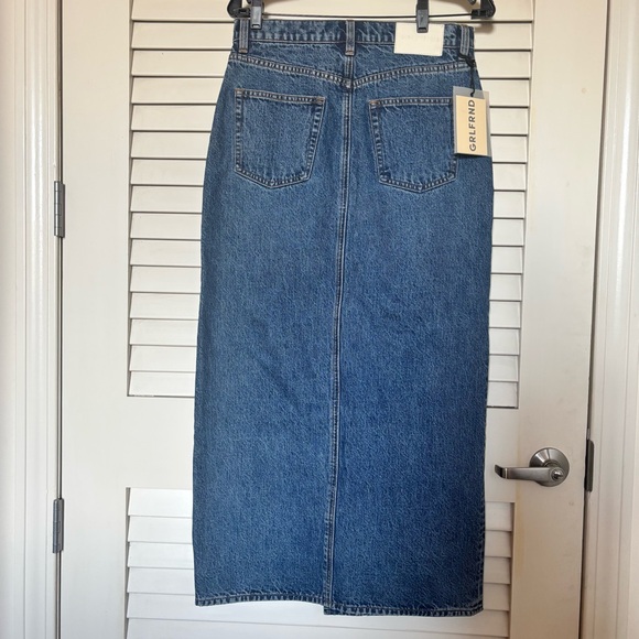 (SOLD) GRLFRND High Slit Maxi Skirt SIZE 27 - Picture 5 of 5